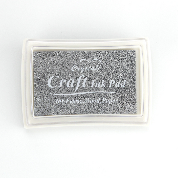 Craft Vibrant Art Ink Pads Silver for Elegant Crafting
