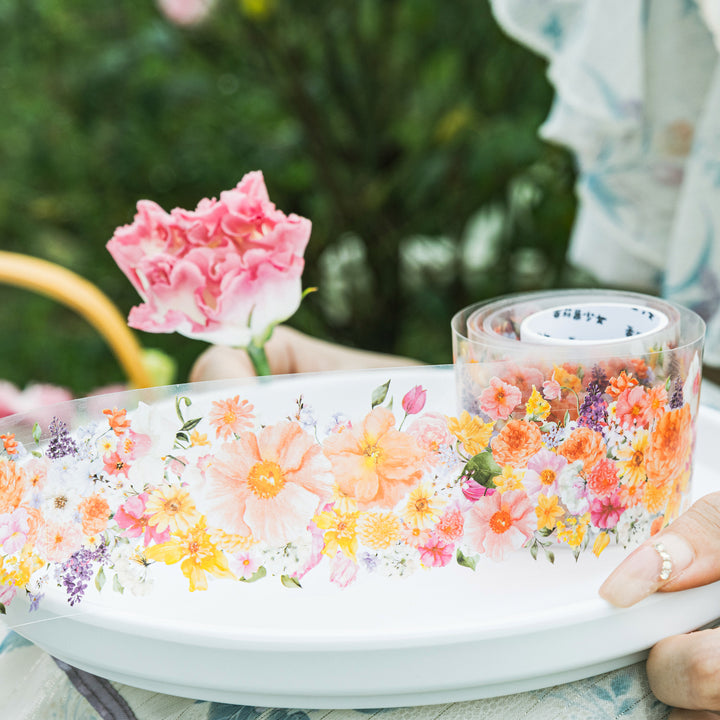 Crossing the Flower Sea Floral Tape for Custom Art