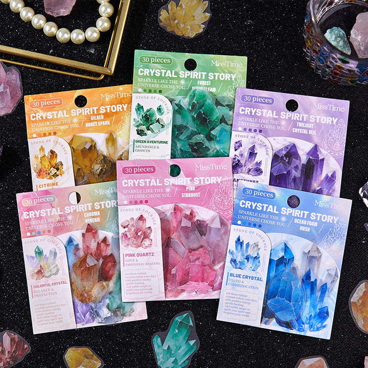 Crystal Tale Magic Stickers Scrapbook Embellishments