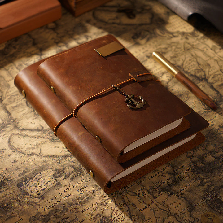 Custom Size Classical Time Handmade Cowhide Planner