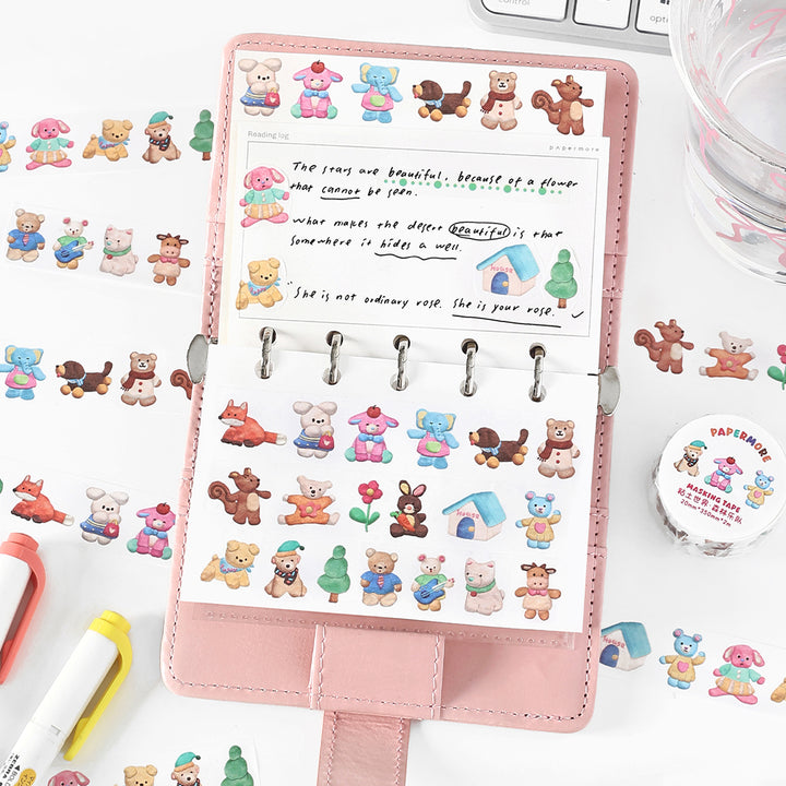 Cute Drink Dessert Planner Washi Tape