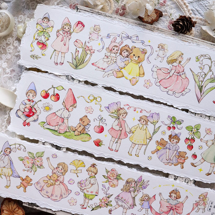 Cute Fairy Tale Journey PET Tape Journal Highlight
