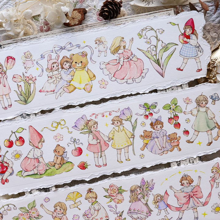 Cute Fairy Tale Journey PET Tape Storybook Mood