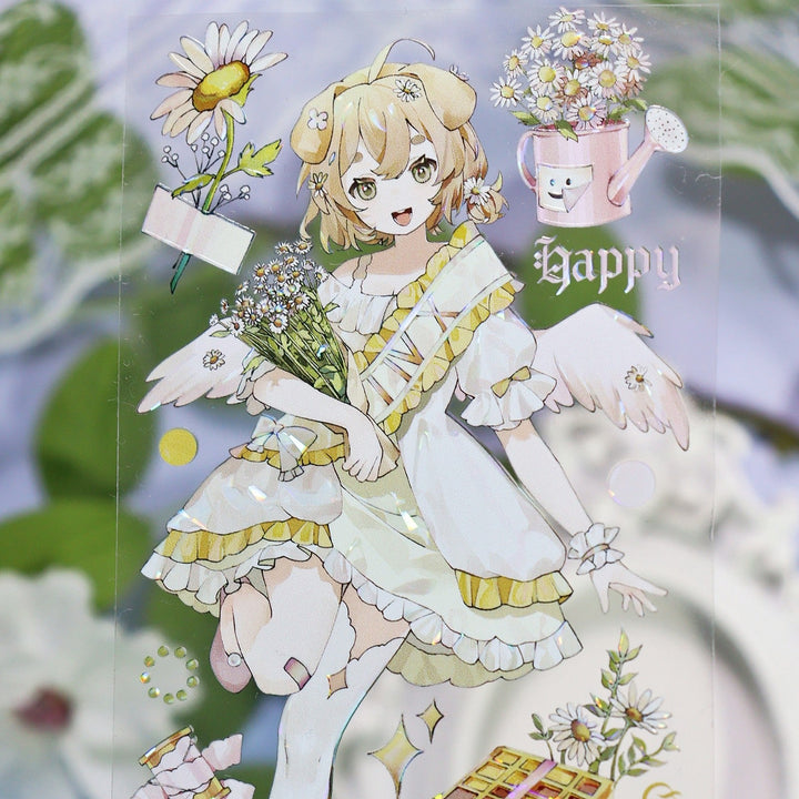 Cute Japanese Girl Character PET Tape - Desk Cosmos