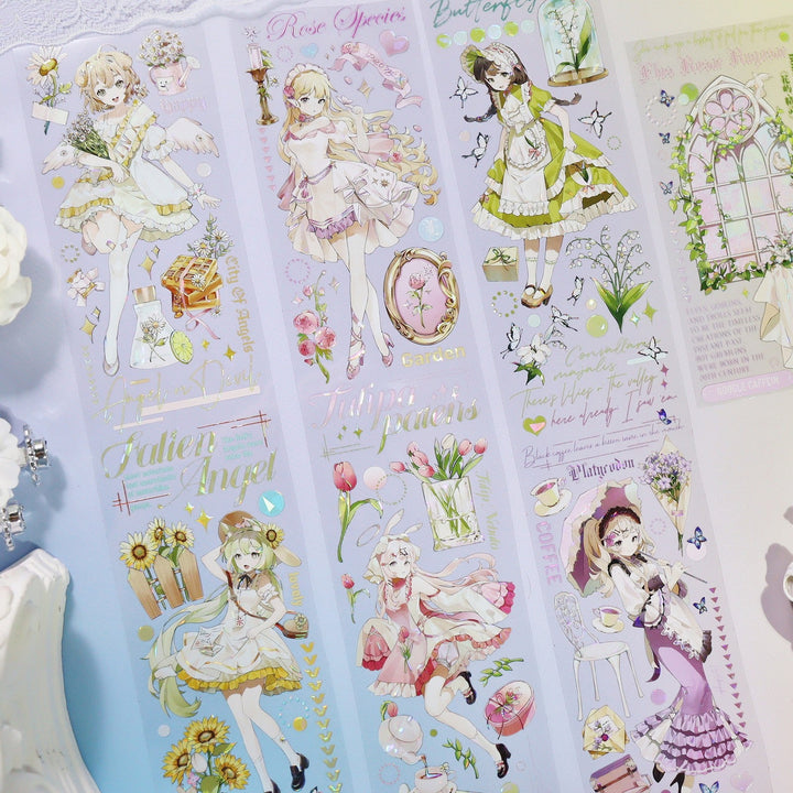 Cute Japanese Girl Character PET Tape - Desk Cosmos