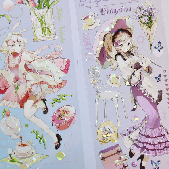 Cute Japanese Girl Character PET Tape - Desk Cosmos