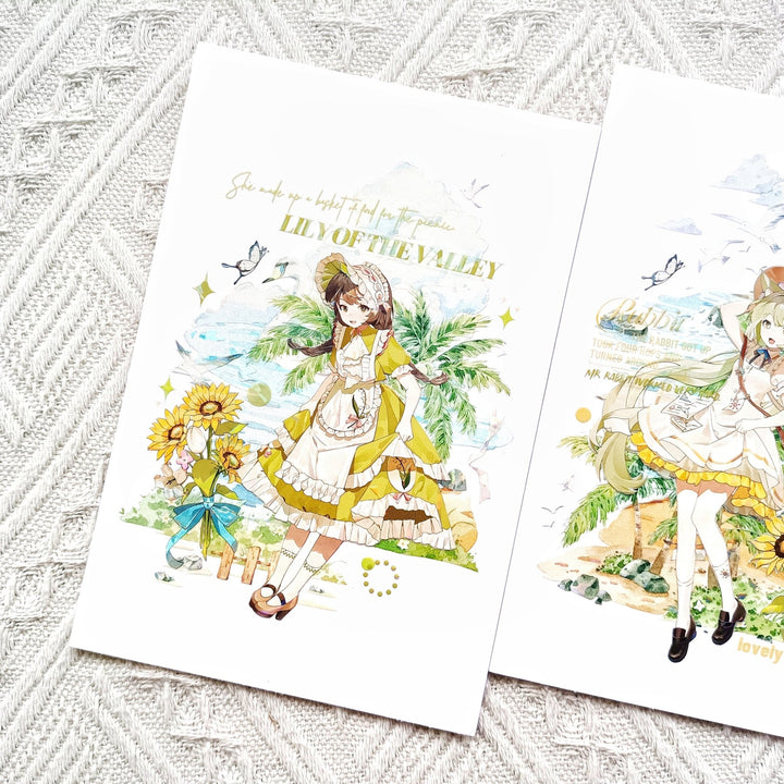 Cute Japanese Girl Character PET Tape - Desk Cosmos