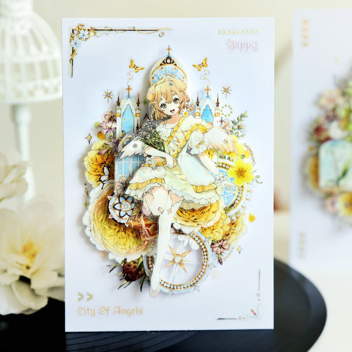 Cute Japanese Girl Character PET Tape - Desk Cosmos