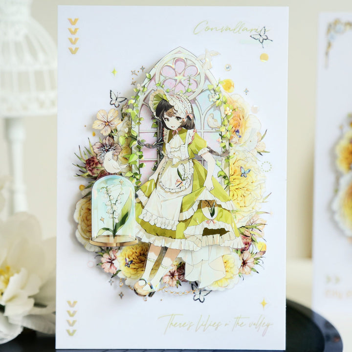 Cute Japanese Girl Character PET Tape - Desk Cosmos