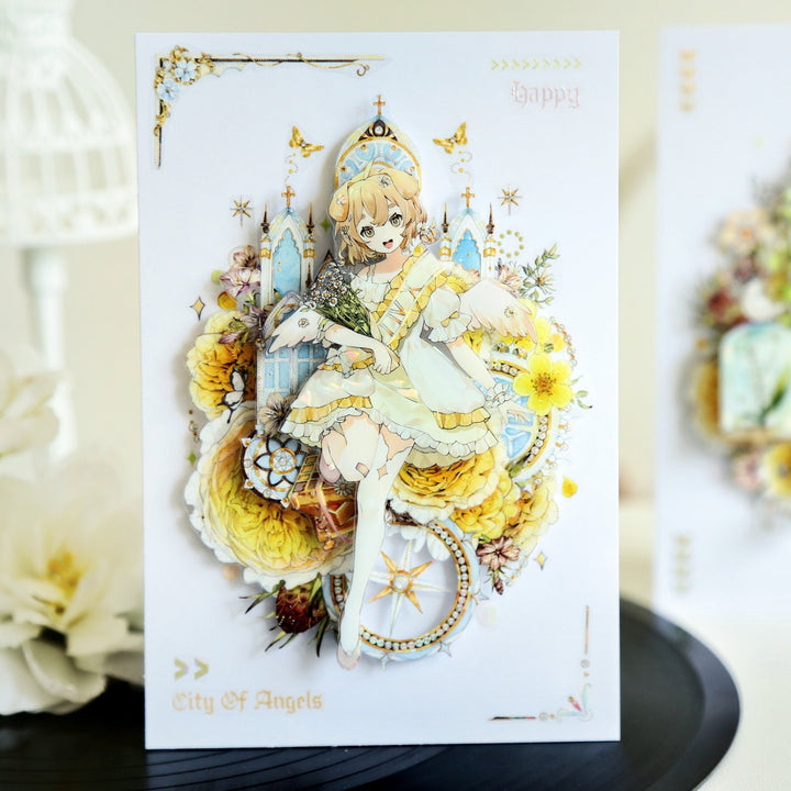 Cute Japanese Girl Character PET Tape - Desk Cosmos