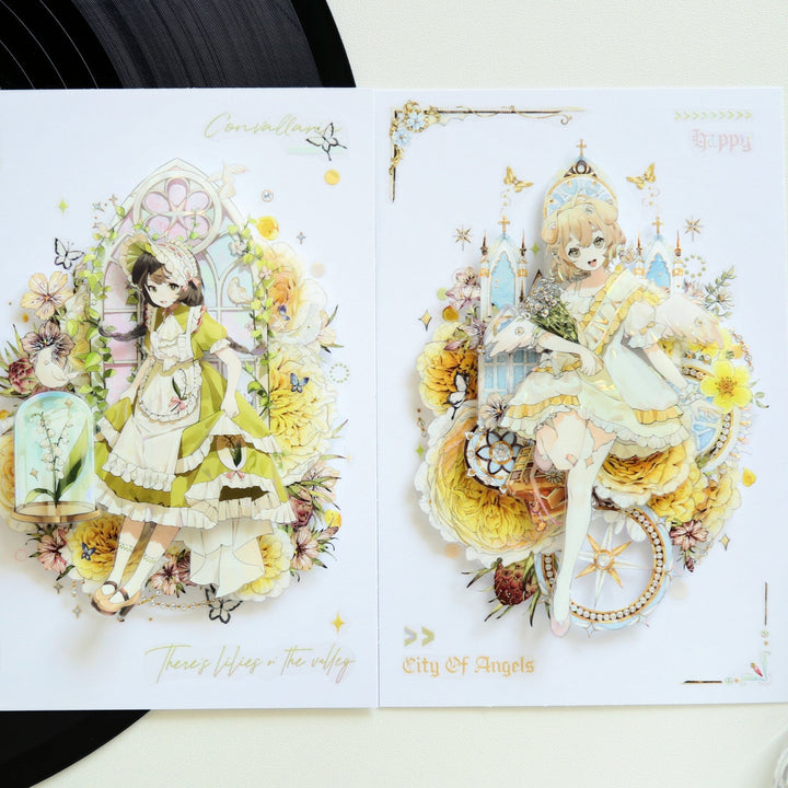 Cute Japanese Girl Character PET Tape - Desk Cosmos