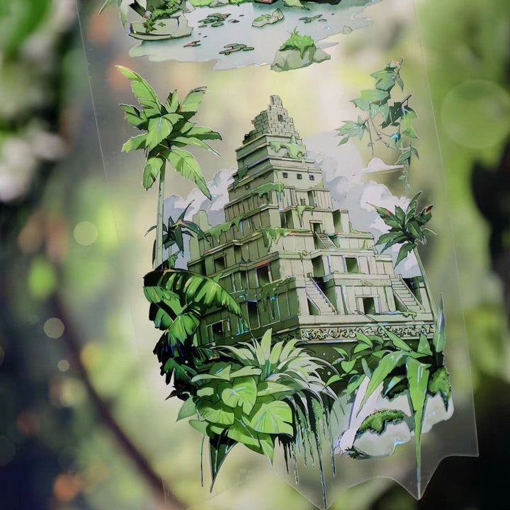 Lost Jungle Ruins PET Tape - Desk Cosmos