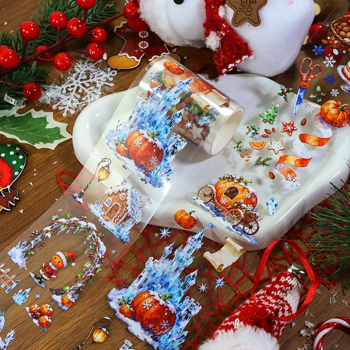 Winter Snow Pumpkin Festival PET Tape - Desk Cosmos