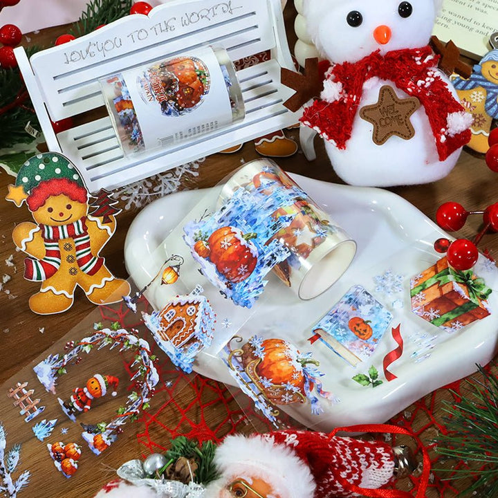 Winter Snow Pumpkin Festival PET Tape - Desk Cosmos