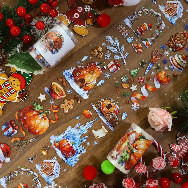 Winter Snow Pumpkin Festival PET Tape - Desk Cosmos