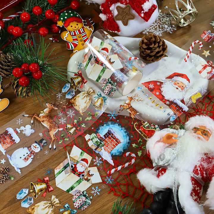 Snowmelt Holy Night Christmas PET Tapes - Desk Cosmos