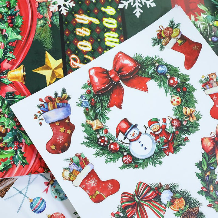 A Cozy Christmas Sticker Books - Desk Cosmos
