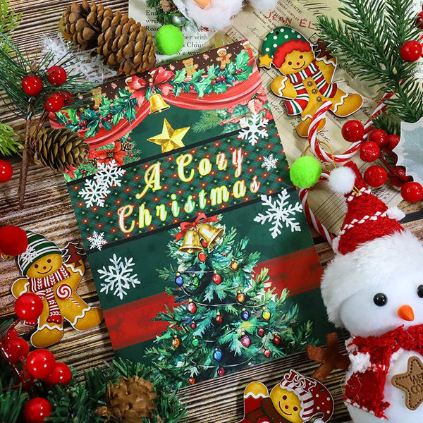 A Cozy Christmas Sticker Books - Desk Cosmos