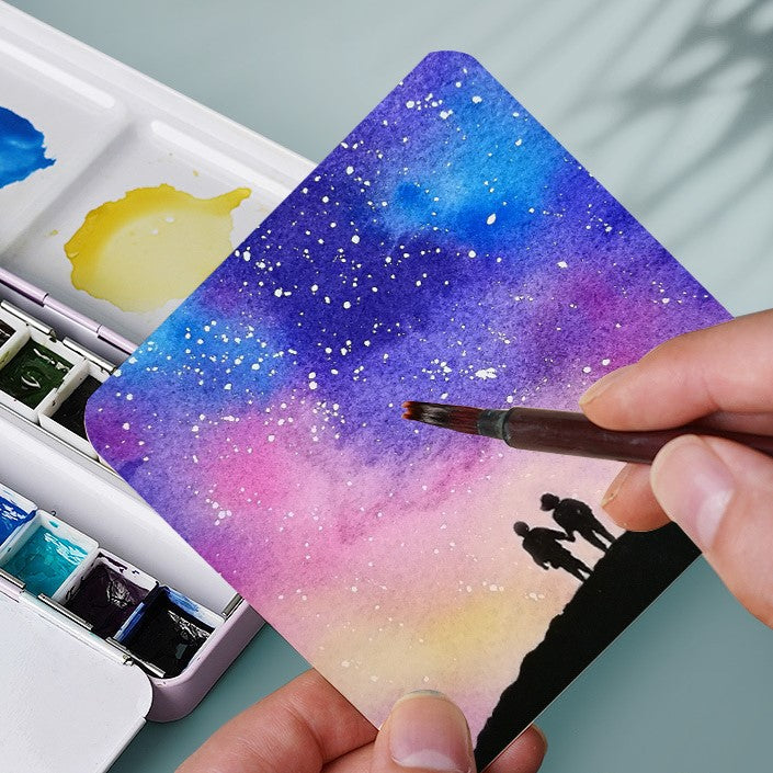 DIY Watercolor Art Paper Blank Postcards and Bookmark Cards High Quality Paper for Art Projects