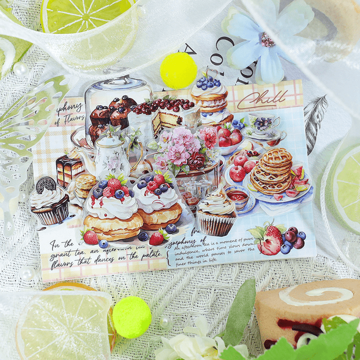 Daily Life PET Tape Yanyan Meeting Dessert Coffee Style