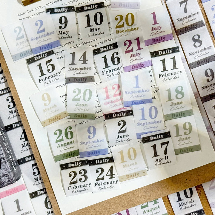 Daily Memory Washi Tape Decorative Tape For Bullet Journal
