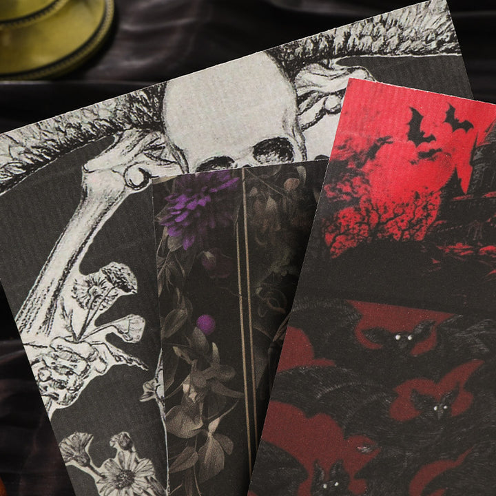 Dark Castle Gothic Washi Stickers Perfect for Scrapbook