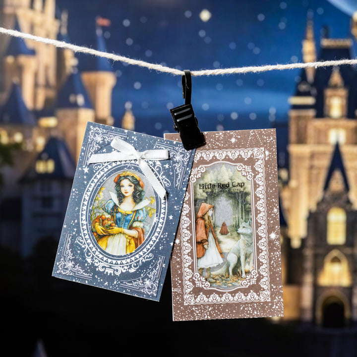 Dark Fairy Tale Decorative PET Tape Cute Character Art