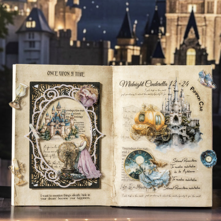 Dark Fairy Tale Fairy Tale Tape for Collage DIY