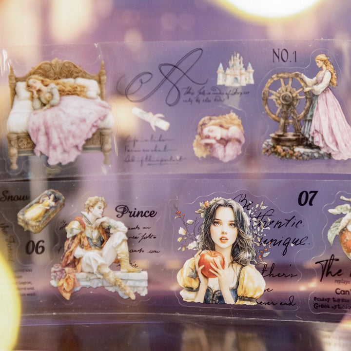 Dark Fairy Tale PET Tape Cinderella Style Decorative