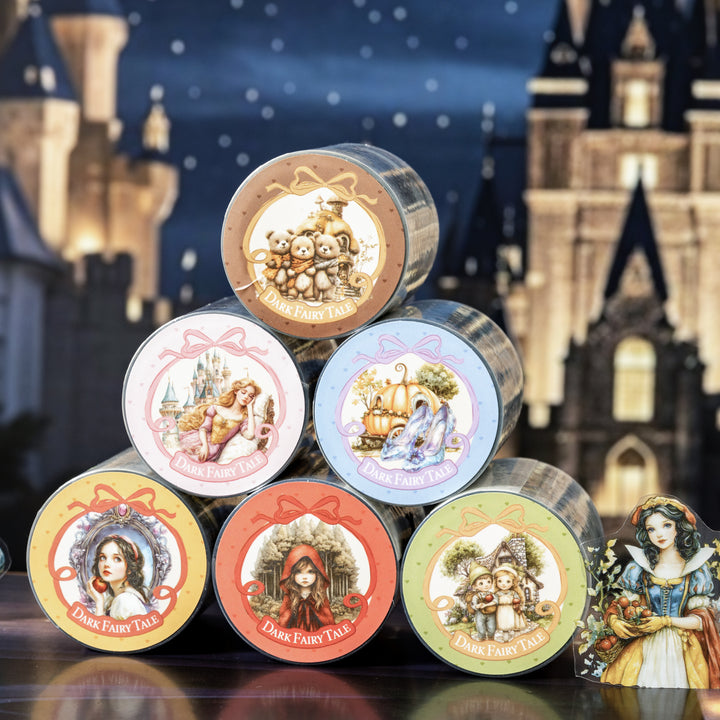 Dark Fairy Tale Tape Journal Decoration Essentials