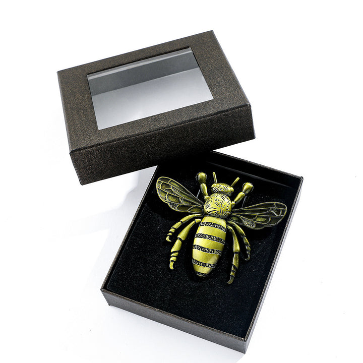 Decorative Bronze Insect Bookmark – Stylish Vintage Metal Clip