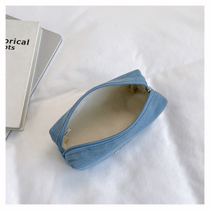 Denim Large Capacity Storage Bag Versatile Design Suitable For Personalization