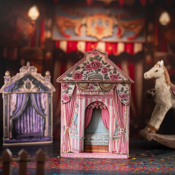 Doll House Retro Fantasy Stickers Suitable for Mixed Media