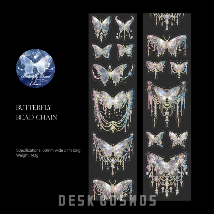 Dream Light Language Butterfly Bead Chain Fantasy Butterfly