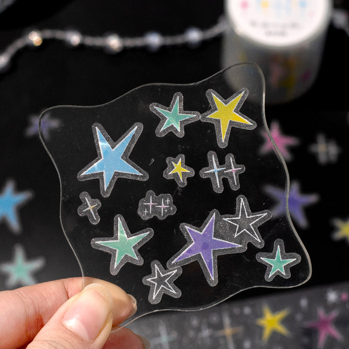 Dream Shimmer DIY Tape Fireworks Stars Seasonal Scrapbook