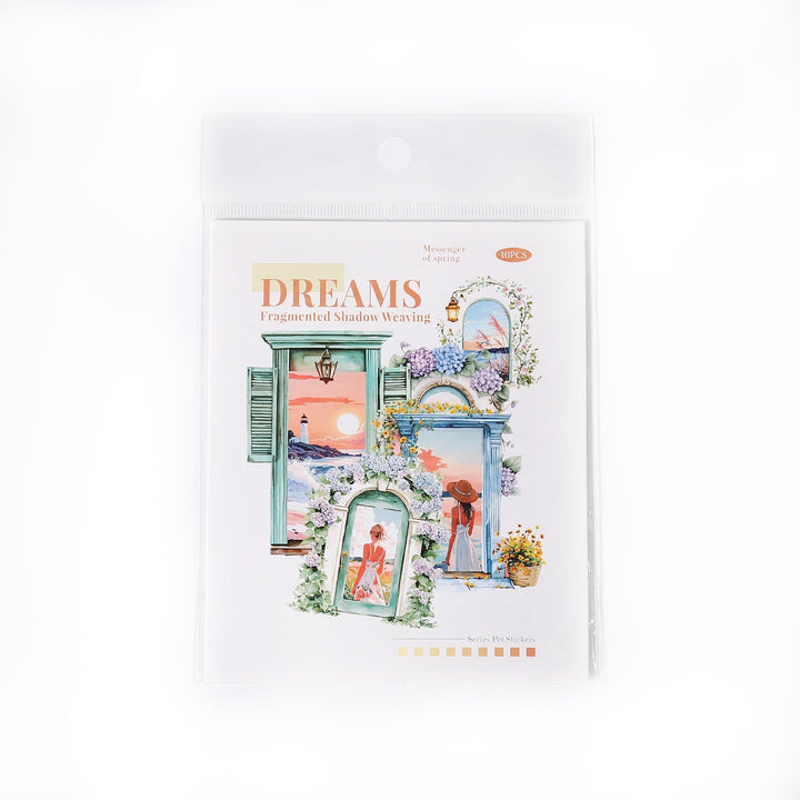 Dreams Fragmented Shadows Stickers Creative Craft Use