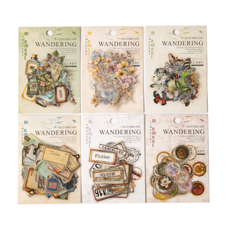 Dreams of Delirium Retro Stickers Bottles Scrapbooking Supplies