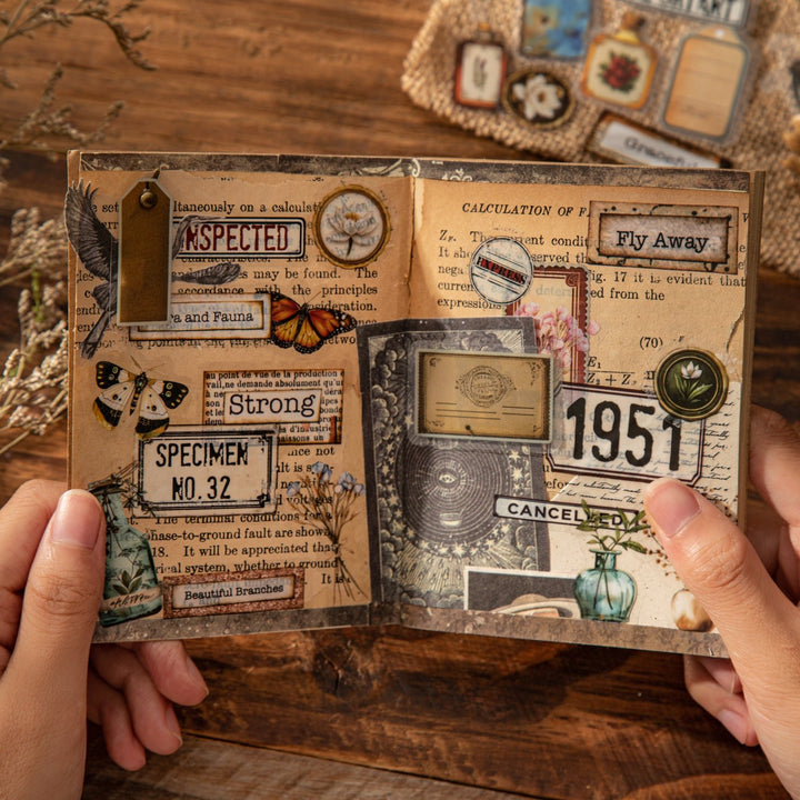 Dreams of Delirium Retro Stickers Flower Japanese Style