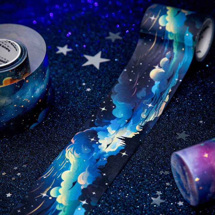 Dreamy Starry Sky Washi Tape for Celestial-Themed Art