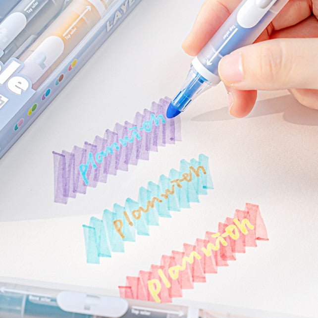 Dual Tip Highlight Planning Markers Highlight Essentials