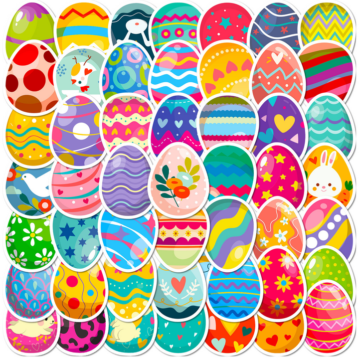 Easter Duck Egg Series Cute Animal Cardstock Stickers Scrapbook Decor