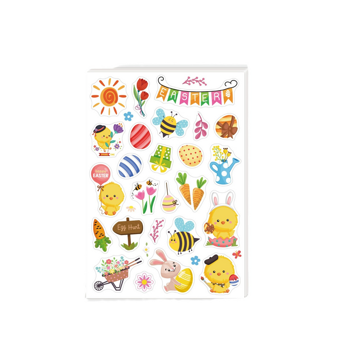 Easter Party Sweet Stickers For Scrapbooking Cute Bunny Stickers for Scrapbook Projects