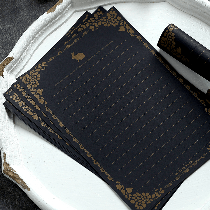 Easter Rabbit Pattern Letter Paper & Envelope Cute Design