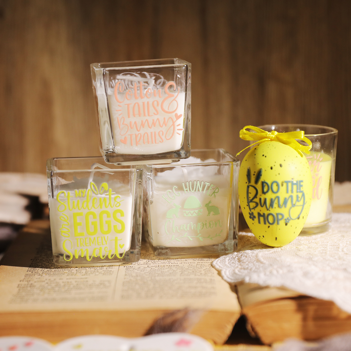 Easter Transfer Sticker Waterproof Easter Words Stickers