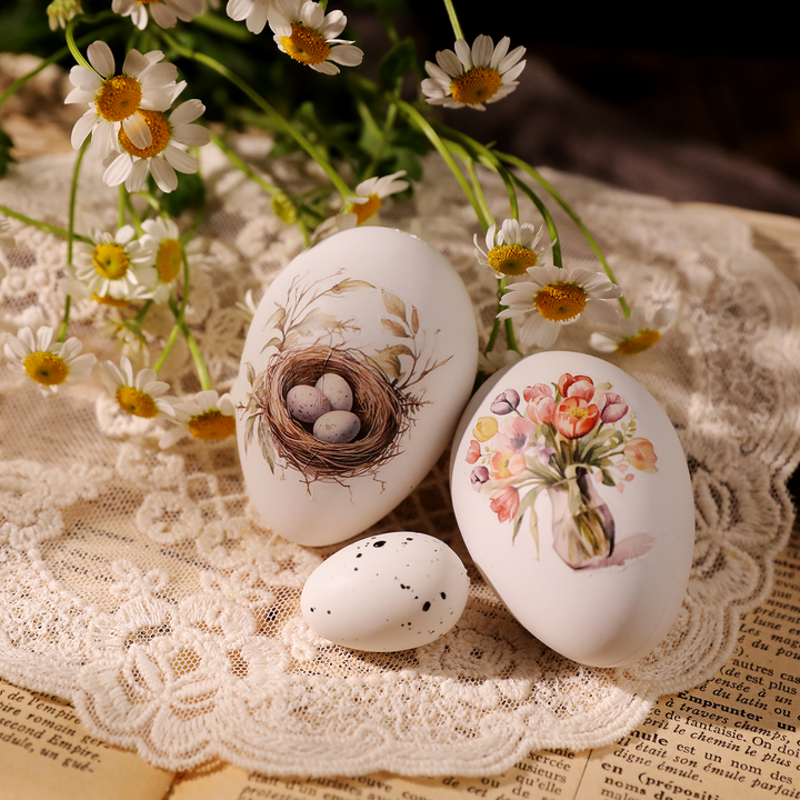 Easter Transfer Stickers Floral Bunny Easter Pink Stickers for Spring DIY Decoration