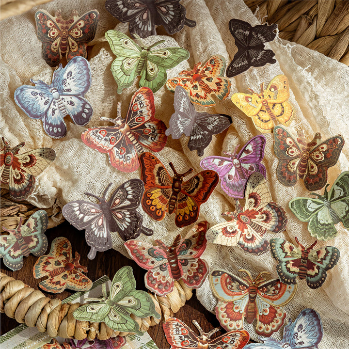 Embroidery Story Series Embroidery Stickers Nature Theme Vintage Journal Supplies