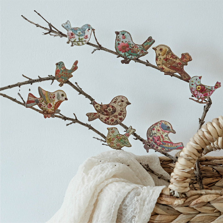 Embroidery Story Series Retro Embroidery Stickers for DIY Collage
