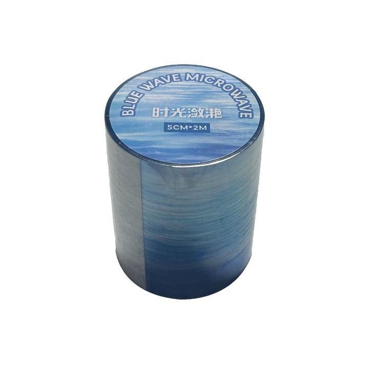 Emerald Green Color Microwave Series Tape Ocean Theme Background Texture Tape White Background