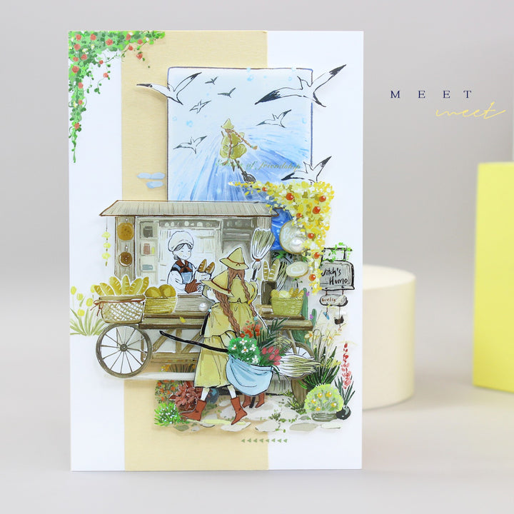 Encounter PET Tape Decorative Material Scenery Creation For Collage