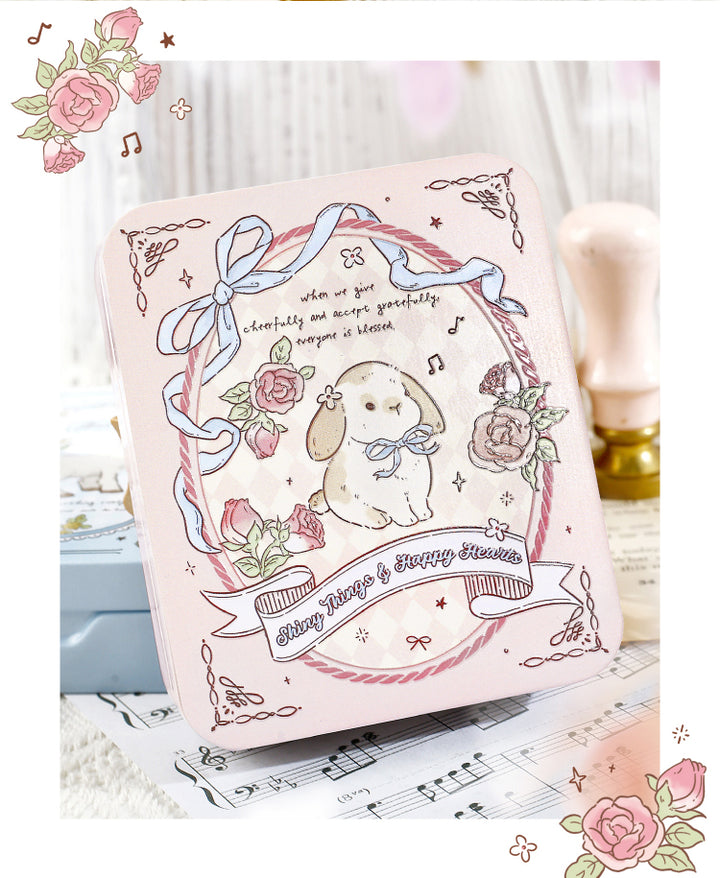 Eurasian Fairy Tales Storage Boxes Lamb Garden Sweet Item For Scrapbook